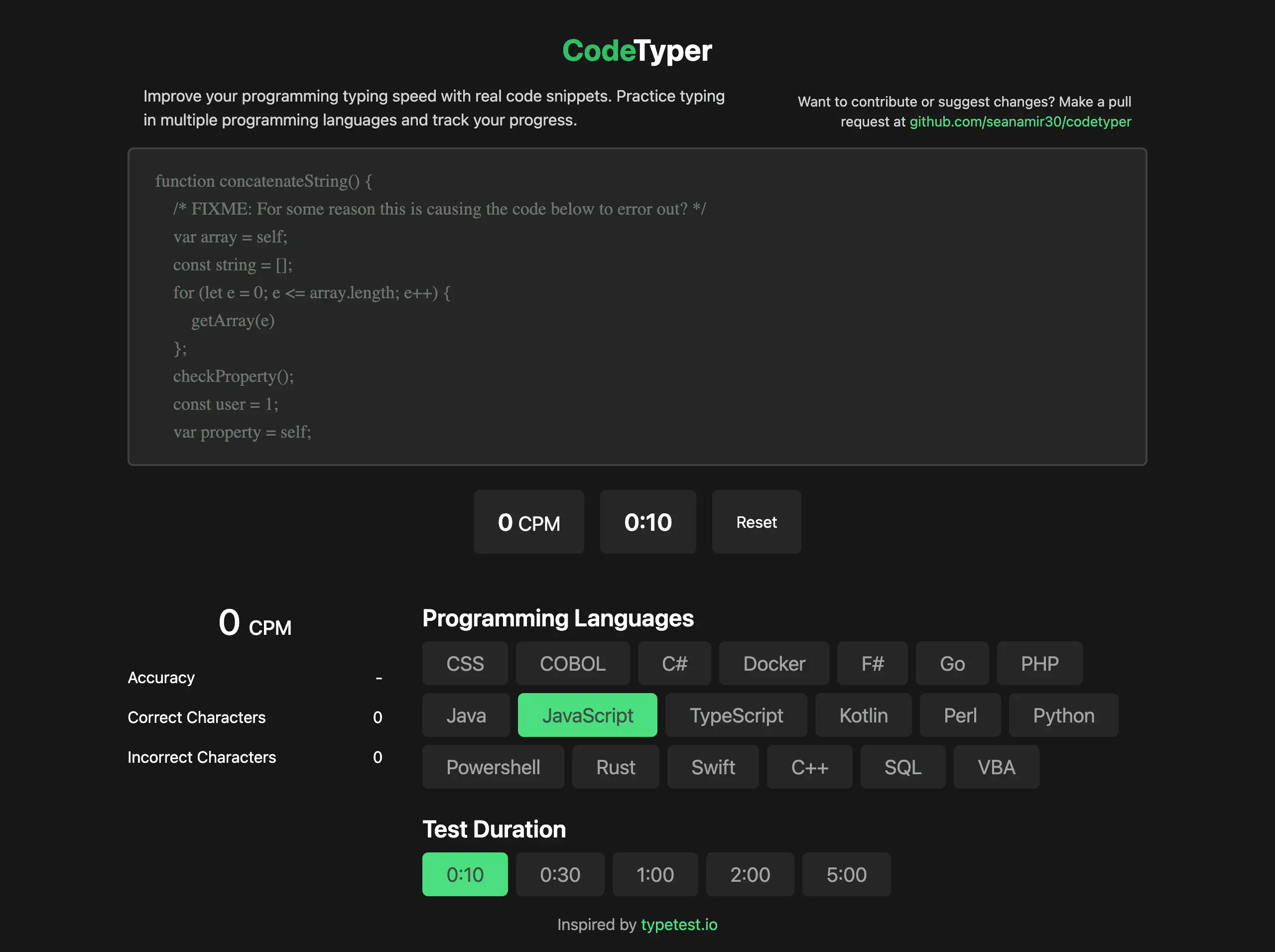 CodeTyper